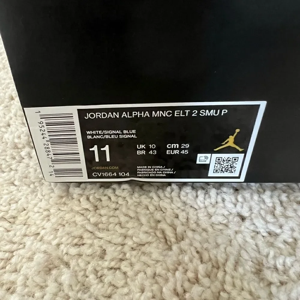 Nike Jordan Alpha Menace Elite 2 UCLA Player Exclusive Football Cleat